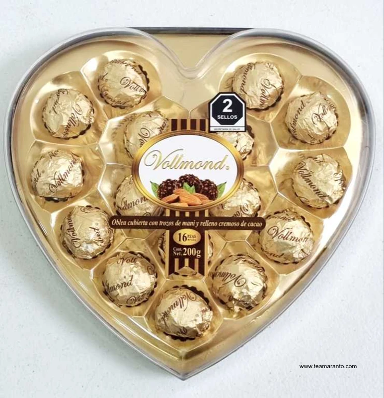 CHOCOLATE VOLLMOND CORAZON GRANDE C/16