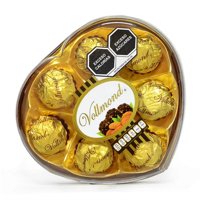 CHOCOLATE VOLLMOND CORAZON C/8  KALU