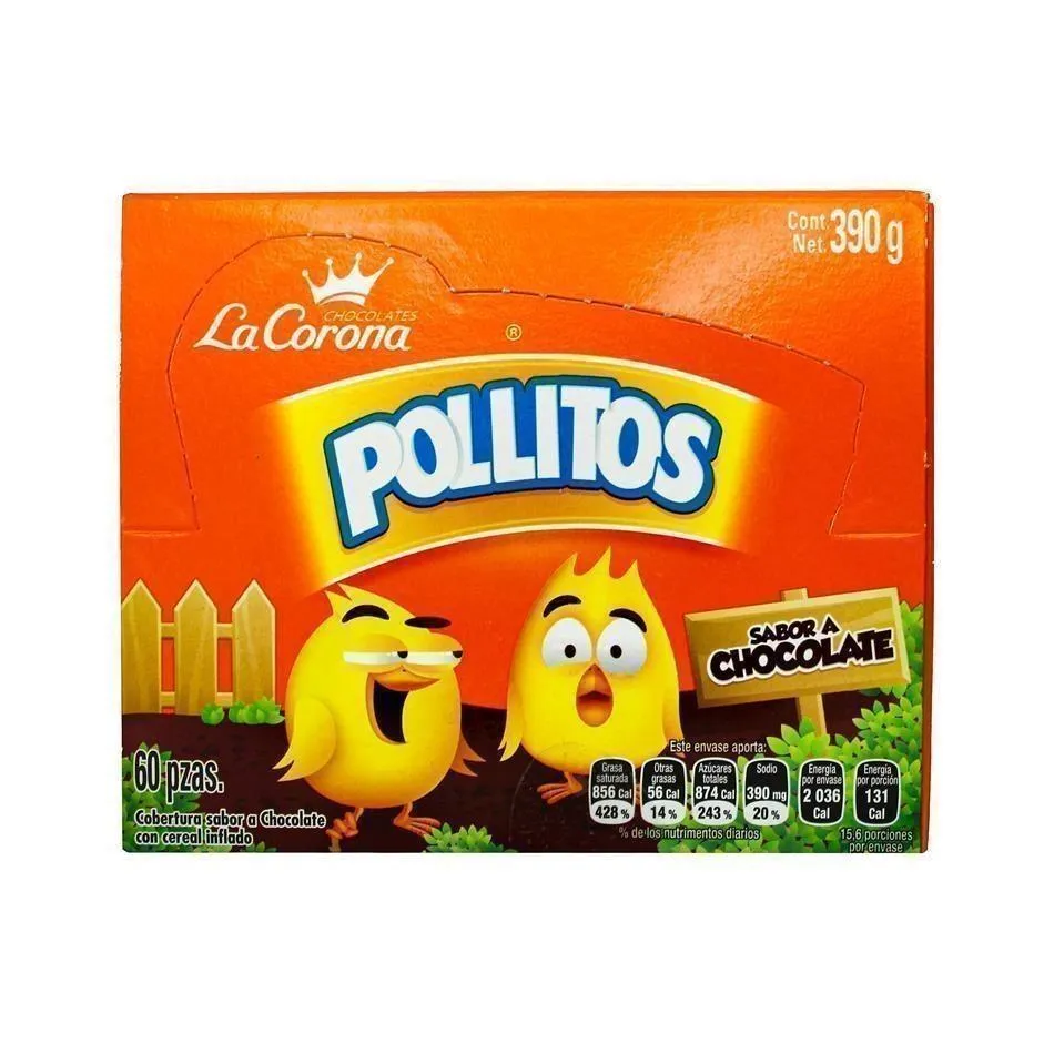 CHOCOLATE POLLOS DE CHOCOLATE C/60