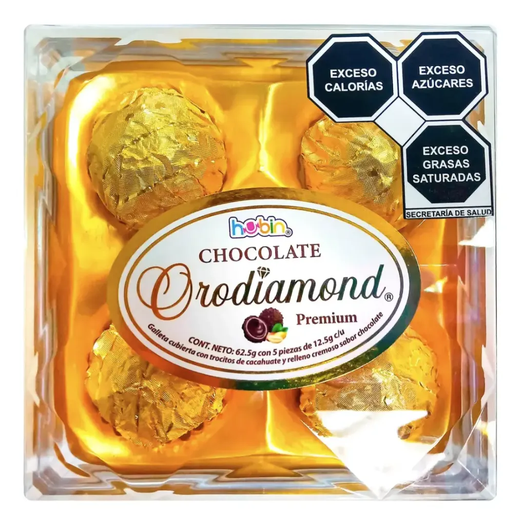 CHOCOLATE ORODIAMON C/5 ESTUCHE