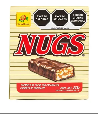 CHOCOLATE NUGS C/12