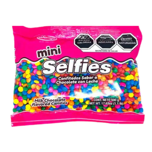 CHOCOLATE MINI SELFIES 500 G