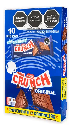 CHOCOLATE MINI CRUNCH C/10