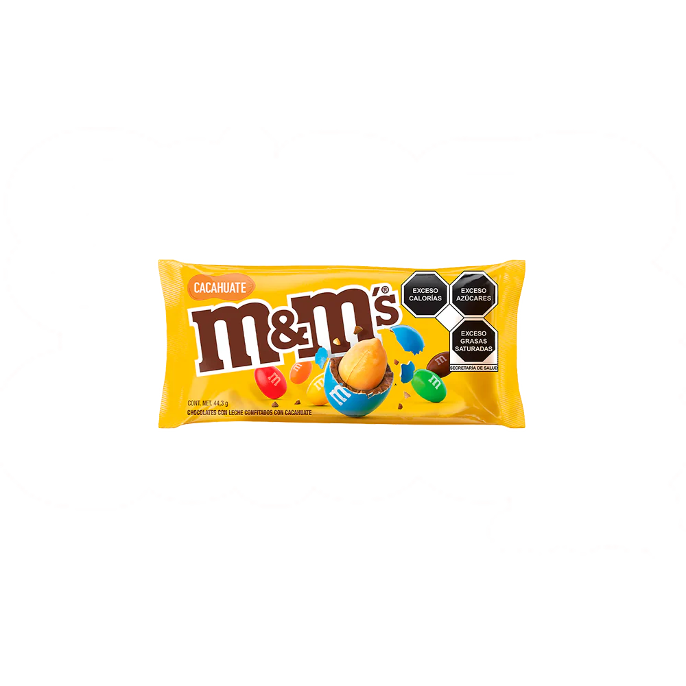 CHOCOLATE M&M CACAHUATE INDIVIDUAL