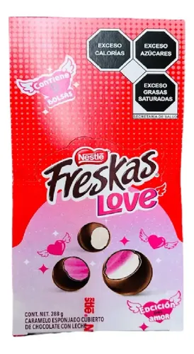 CHOCOLATE FRESKAS LOVE C/9