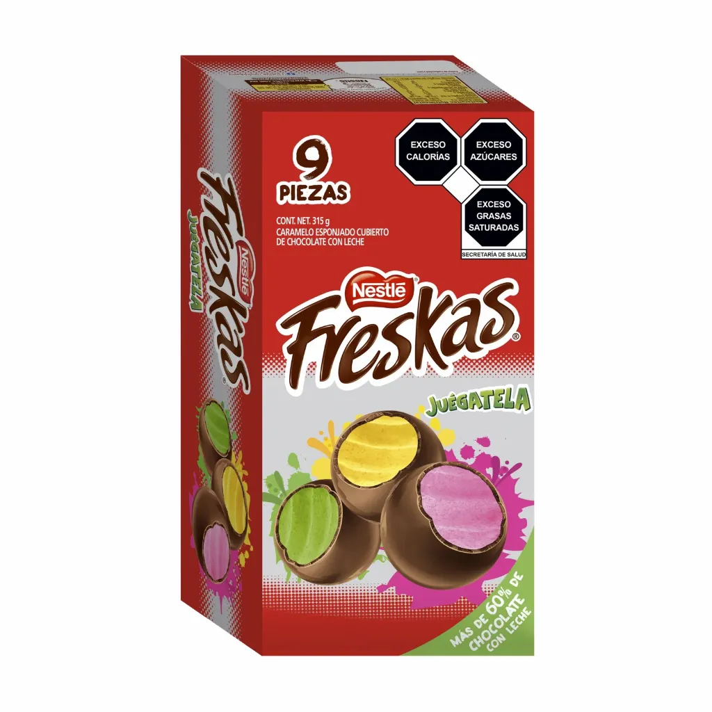 CHOCOLATE FRESKAS C/9