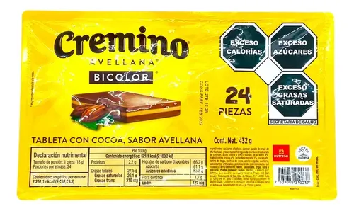CHOCOLATE CREMINO C/24