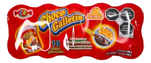 CHOCOLATE CHOCO GALLETIN C/12
