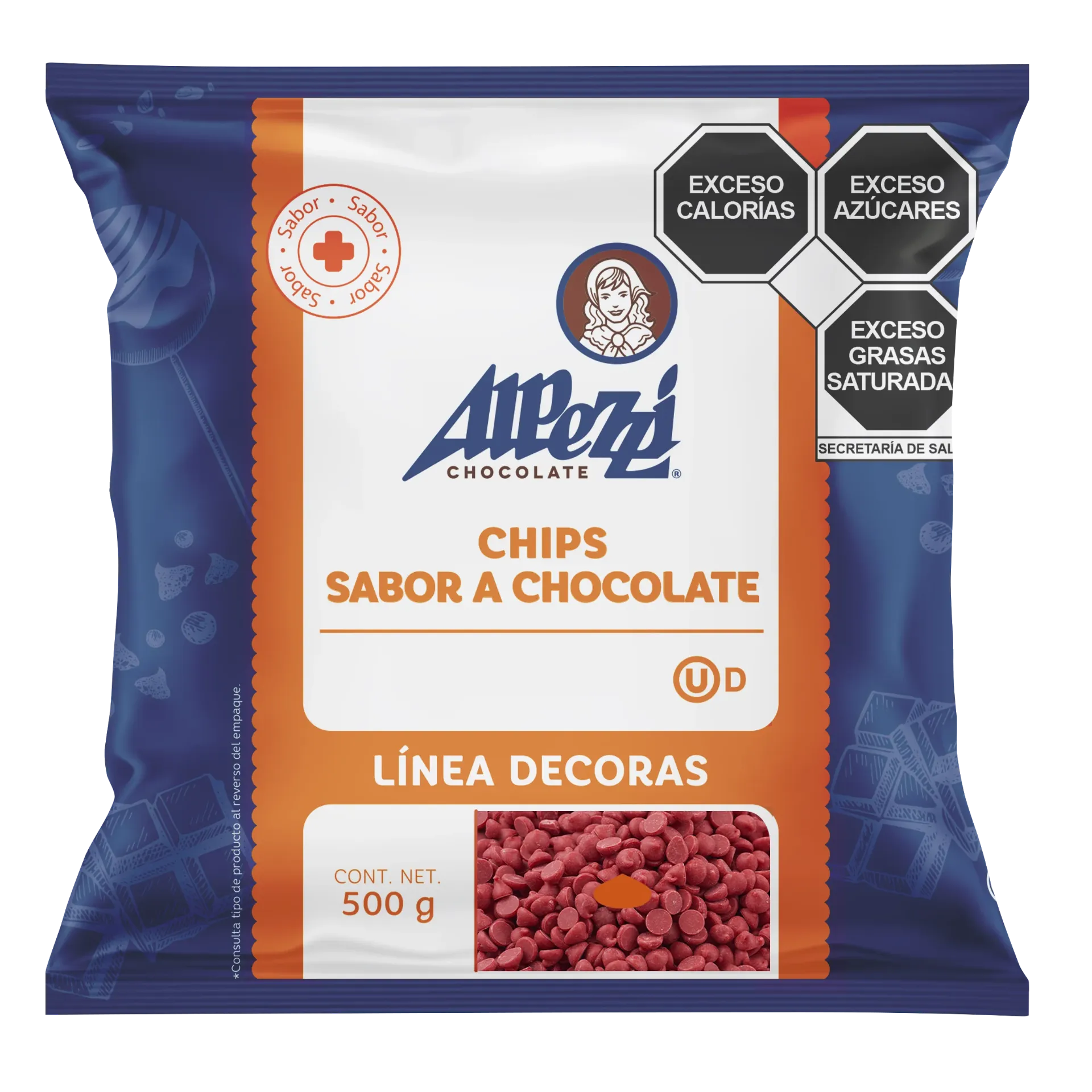 CHOCOLATE ALPEZZI ROJO 500 G