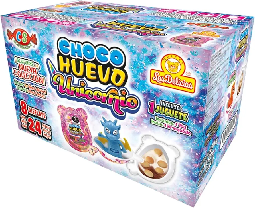 CHOCO HUEVO UNICORNIO C/24