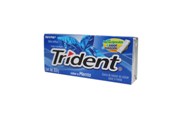 CHICLE TRIDENT VALUE PACK MENTA