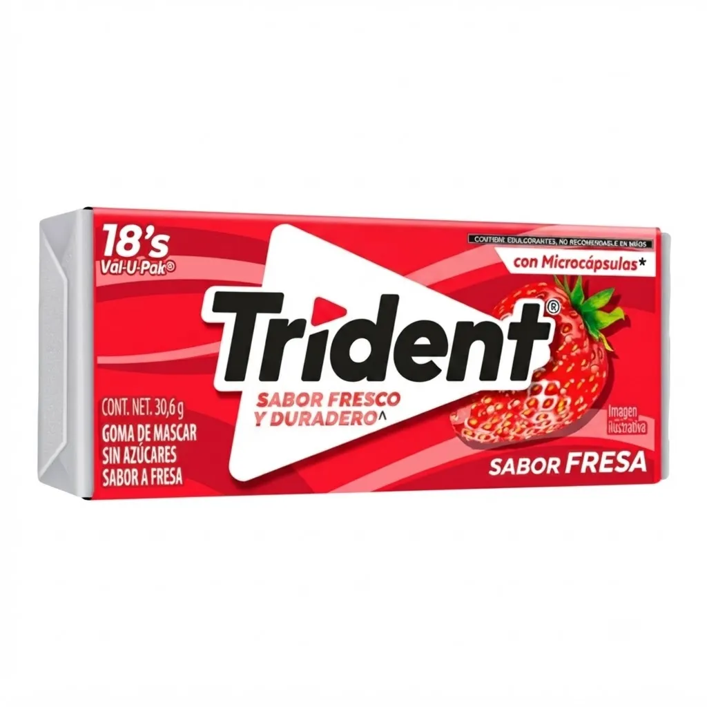 CHICLE TRIDENT VALUE PACK INDIVIDUAL