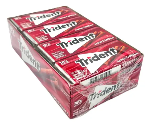 CHICLE TRIDENT VALUE PACK CANELA C/12